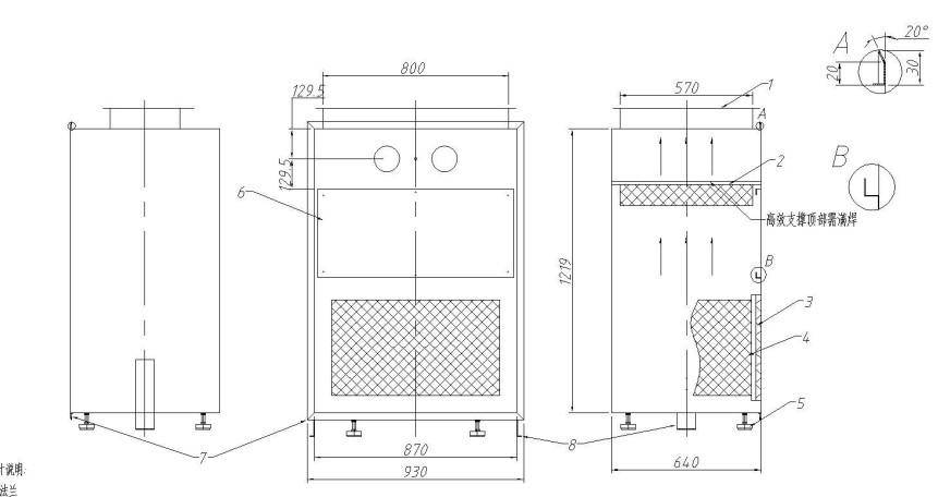 回風(fēng)過(guò)濾箱 回風(fēng)過(guò)濾箱